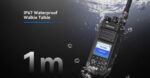 Φορητός Πομποδέκτης Ailunce HA1UV Dual Band VHF/UHF 5W με Έγχρωμη Οθόνη, Μπαταρία 2800mAh, USB-C και Αδιαβροχοποίηση IP67 – Retevis - Image 4