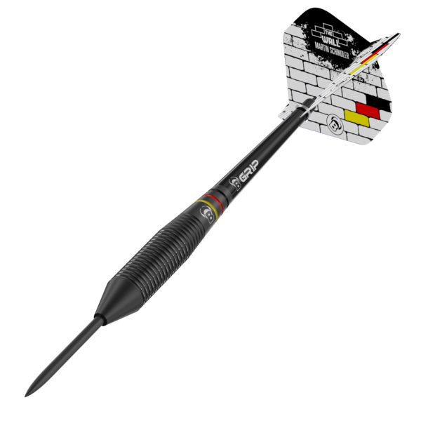 Βελάκια Darts Martin Schindler Black Brass με Ατσάλινη Μύτη (Steeltip), 21g – Bull's