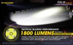 Φακός Led Χειρός P20i UV Precise Tactical Επαναφορτιζόμενος 1800 Lumens με Εμβέλεια 337m, Υπεριώδη Φωτισμό UV 365nm, Μπαταρία 4000mAh, USB-C, Λειτουργία Strobe και Αδιαβροχοποίηση IP68, Μαύρος – Nitecore - Image 13