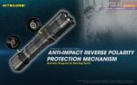 Φακός Led Χειρός P20i UV Precise Tactical Επαναφορτιζόμενος 1800 Lumens με Εμβέλεια 337m, Υπεριώδη Φωτισμό UV 365nm, Μπαταρία 4000mAh, USB-C, Λειτουργία Strobe και Αδιαβροχοποίηση IP68, Μαύρος – Nitecore - Image 24