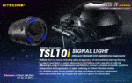 Φακός Led Χειρός P20i UV Precise Tactical Επαναφορτιζόμενος 1800 Lumens με Εμβέλεια 337m, Υπεριώδη Φωτισμό UV 365nm, Μπαταρία 4000mAh, USB-C, Λειτουργία Strobe και Αδιαβροχοποίηση IP68, Μαύρος – Nitecore - Image 33