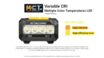 Φακός Led Κεφαλής HA19 MCT 600 Lumens με RGB Φωτισμό, 3 Θερμοκρασίες Χρώματος και 2 Μπαταρίες AA, Μαύρος – Nitecore - Image 8