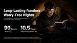 Φακός Led Κεφαλής HA19 MCT 600 Lumens με RGB Φωτισμό, 3 Θερμοκρασίες Χρώματος και 2 Μπαταρίες AA, Μαύρος – Nitecore - Image 18