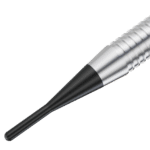 Ανταλλακτικές Μύτες για Βελάκια Darts Longlife Long 60211 Soft Tip 2BA 6mm, Μήκος 25,3mm, Σετ 100 Τεμαχίων, Μαύρες – Bull's - Image 3