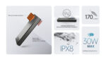 Power Bank Carbo 10000 Gen2 10000mAh 30W με 2 Θύρες USB-C, Σώμα από Ανθρακονήματα, Γαλάζιο – Nitecore - Image 6