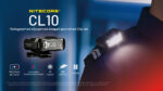 Φακός Led CL10 με Κλιπ Στήριξης, 45 Lumens, Λευκό, Κόκκινο και Μπλε Φως, 2 Μπαταρίες AAA, Μαύρος – Nitecore - Image 7