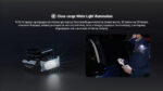 Φακός Led CL10 με Κλιπ Στήριξης, 45 Lumens, Λευκό, Κόκκινο και Μπλε Φως, 2 Μπαταρίες AAA, Μαύρος – Nitecore - Image 10