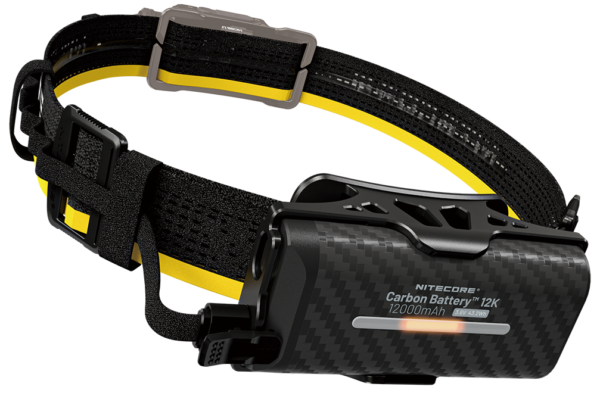 Επέκταση Μπαταρίας Carbon Battery 12K Kit 12000mAh 30W για Φακούς Κεφαλής με USB-C, Ανθρακονήματα και Αδιαβροχοποίηση IP68 – Nitecore