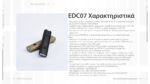 Φακός Led Χειρός EDC07 Επαναφορτιζόμενος 1500 Lumens με 3 Θερμοκρασίες Φωτισμού, Ενιαίο Σώμα Αλουμινίου και Φόρτιση USB-C, Μαύρος – Nitecore - Image 25