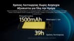 Φακός Led Χειρός EDC23 UHi Επαναφορτιζόμενος 2500 Lumens με Εμβέλεια 280m, Οθόνη OLED, Μπαταρία 1500mAh, Φόρτιση USB-C, Λειτουργία Strobe και Προστασία IP54, Μαύρος – Nitecore. - Image 15