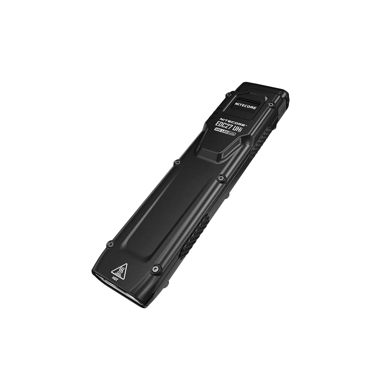 EDC27UHi Φακός Led Χειρός EDC27 UHi Επαναφορτιζόμενος 3100 Lumens με Εμβέλεια 305m, Οθόνη OLED, Μπαταρία 1700mAh, USB-C και Αδιαβροχοποίηση IP54, Μαύρος – Nitecore - Image 1