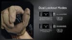 Φακός Led Χειρός EDC27 UHi Επαναφορτιζόμενος 3100 Lumens με Εμβέλεια 305m, Οθόνη OLED, Μπαταρία 1700mAh, USB-C και Αδιαβροχοποίηση IP54, Μαύρος – Nitecore - Image 17