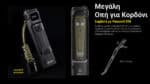Φακός Led Χειρός EDC29 UHi Επαναφορτιζόμενος 6500 Lumens με Εμβέλεια 400m, Οθόνη OLED, Μπαταρία 2500mAh, USB-C και Προστασία IP54, Μαύρος – Nitecore - Image 30