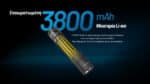 Φακός Led Χειρός EDC31 Επαναφορτιζόμενος 3500 Lumens με Τεχνολογία UHi, Εμβέλεια 380m, USB-C και Αδιαβροχοποίηση IP68, Μαύρος – Nitecore - Image 16