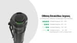 Φακός Led Χειρός EDC31 Επαναφορτιζόμενος 3500 Lumens με Τεχνολογία UHi, Εμβέλεια 380m, USB-C και Αδιαβροχοποίηση IP68, Μαύρος – Nitecore - Image 19