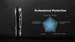 Φακός Led Χειρός EDC31 Επαναφορτιζόμενος 3500 Lumens με Τεχνολογία UHi, Εμβέλεια 380m, USB-C και Αδιαβροχοποίηση IP68, Μαύρος – Nitecore - Image 21