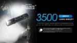 Φακός Led Χειρός EDC31 Επαναφορτιζόμενος 3500 Lumens με Τεχνολογία UHi, Εμβέλεια 380m, USB-C και Αδιαβροχοποίηση IP68, Μαύρος – Nitecore - Image 11