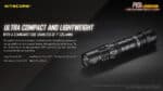 Φακός Led Χειρός MH25 V2 Multi Task Hybrid Επαναφορτιζόμενος 1300 Lumens με Εμβέλεια 475m, Μπαταρία 5000mAh, Φόρτιση USB-C και Αδιαβροχοποίηση IP68, Μαύρος – Nitecore - Image 16