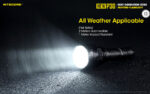 Φακός Led Χειρός Precise P30 New Επαναφορτιζόμενος 1000 Lumens με Εμβέλεια 618m, Μπαταρία 21700, Φόρτιση USB-C και Αδιαβροχοποίηση IP68, Μαύρος – Nitecore - Image 38