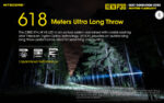 Φακός Led Χειρός Precise P30 New Επαναφορτιζόμενος 1000 Lumens με Εμβέλεια 618m, Μπαταρία 21700, Φόρτιση USB-C και Αδιαβροχοποίηση IP68, Μαύρος – Nitecore - Image 31