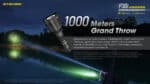 Φακός Led Χειρός P30i Precise Hunting Kit Επαναφορτιζόμενος 2000 Lumens με Εμβέλεια 1000m, Μπαταρία 5000mAh, Φόρτιση USB-C, Αδιαβροχοποίηση IP68 και Αξεσουάρ Κυνηγιού – Nitecore. - Image 4