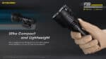 Φακός Led Χειρός P30i Precise Hunting Kit Επαναφορτιζόμενος 2000 Lumens με Εμβέλεια 1000m, Μπαταρία 5000mAh, Φόρτιση USB-C, Αδιαβροχοποίηση IP68 και Αξεσουάρ Κυνηγιού – Nitecore. - Image 11