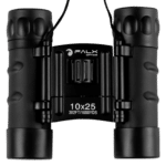 Κιάλια Compact 10x25 με Μεγέθυνση 10x, Μαύρα – FALX Optics