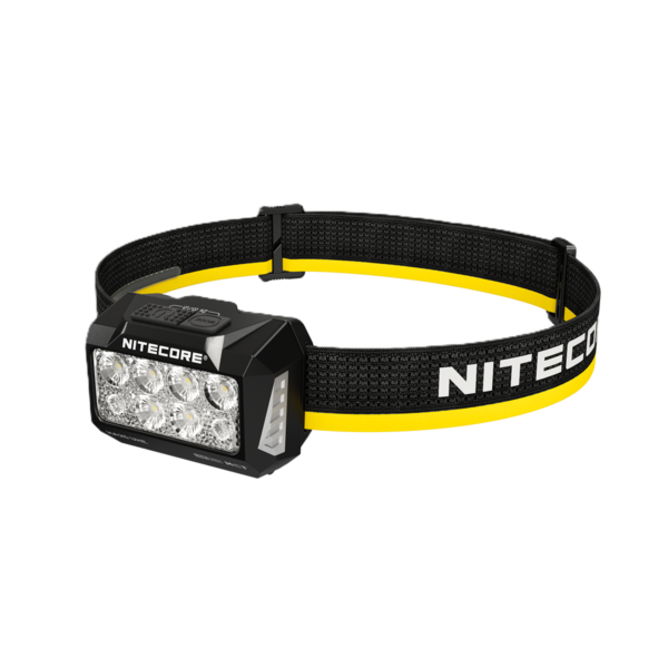 Φακός Led Κεφαλής HA25 UHE MCT Επαναφορτιζόμενος 800 Lumens με 3 Θερμοκρασίες Φωτισμού, Κόκκινο Φως και USB-C, Μαύρος – Nitecore