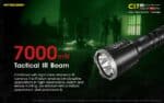 Φακός Led Χειρός Ci7 Cameleon 2500 Lumens με Υπέρυθρο Φωτισμό IR 940nm 7000mW, Εμβέλεια 279m, Περιστρεφόμενη Κεφαλή και Αδιαβροχοποίηση IP68, Μαύρος – Nitecore - Image 12