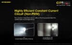 Φακός Led Χειρός Ci7 Cameleon 2500 Lumens με Υπέρυθρο Φωτισμό IR 940nm 7000mW, Εμβέλεια 279m, Περιστρεφόμενη Κεφαλή και Αδιαβροχοποίηση IP68, Μαύρος – Nitecore - Image 24
