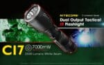 Φακός Led Χειρός Ci7 Cameleon 2500 Lumens με Υπέρυθρο Φωτισμό IR 940nm 7000mW, Εμβέλεια 279m, Περιστρεφόμενη Κεφαλή και Αδιαβροχοποίηση IP68, Μαύρος – Nitecore - Image 11