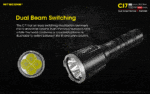 Φακός Led Χειρός Ci7 Cameleon 2500 Lumens με Υπέρυθρο Φωτισμό IR 940nm 7000mW, Εμβέλεια 279m, Περιστρεφόμενη Κεφαλή και Αδιαβροχοποίηση IP68, Μαύρος – Nitecore - Image 15