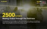 Φακός Led Χειρός Ci7 Cameleon 2500 Lumens με Υπέρυθρο Φωτισμό IR 940nm 7000mW, Εμβέλεια 279m, Περιστρεφόμενη Κεφαλή και Αδιαβροχοποίηση IP68, Μαύρος – Nitecore - Image 14