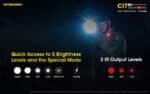 Φακός Led Χειρός Ci7 Cameleon 2500 Lumens με Υπέρυθρο Φωτισμό IR 940nm 7000mW, Εμβέλεια 279m, Περιστρεφόμενη Κεφαλή και Αδιαβροχοποίηση IP68, Μαύρος – Nitecore - Image 20
