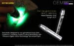 Φακός Led Χειρός GEM10UV Gemstone Υπεριώδους Φωτισμού UV 365nm, Ισχύος 3000mW, με Ρυθμιζόμενη Ένταση, Ενσωματωμένη Κλίμακα Μέτρησης και Αδιαβροχοποίηση IPX8, Μαύρος – Nitecore - Image 12