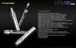 Φακός Led Χειρός GEM10UV Gemstone Υπεριώδους Φωτισμού UV 365nm, Ισχύος 3000mW, με Ρυθμιζόμενη Ένταση, Ενσωματωμένη Κλίμακα Μέτρησης και Αδιαβροχοποίηση IPX8, Μαύρος – Nitecore - Image 19