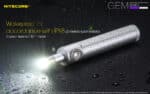 Φακός Led Χειρός GEM10UV Gemstone Υπεριώδους Φωτισμού UV 365nm, Ισχύος 3000mW, με Ρυθμιζόμενη Ένταση, Ενσωματωμένη Κλίμακα Μέτρησης και Αδιαβροχοποίηση IPX8, Μαύρος – Nitecore - Image 20