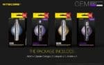 Φακός Led Χειρός GEM10UV Gemstone Υπεριώδους Φωτισμού UV 365nm, Ισχύος 3000mW, με Ρυθμιζόμενη Ένταση, Ενσωματωμένη Κλίμακα Μέτρησης και Αδιαβροχοποίηση IPX8, Μαύρος – Nitecore - Image 21