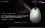 Φακός Led Χειρός GEM10UV Gemstone Υπεριώδους Φωτισμού UV 365nm, Ισχύος 3000mW, με Ρυθμιζόμενη Ένταση, Ενσωματωμένη Κλίμακα Μέτρησης και Αδιαβροχοποίηση IPX8, Μαύρος – Nitecore - Image 5