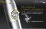 Φακός Led Χειρός GEM10UV Gemstone Υπεριώδους Φωτισμού UV 365nm, Ισχύος 3000mW, με Ρυθμιζόμενη Ένταση, Ενσωματωμένη Κλίμακα Μέτρησης και Αδιαβροχοποίηση IPX8, Μαύρος – Nitecore - Image 9