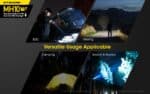 Φακός Led Χειρός MH10 V2 Multi Task Hybrid Επαναφορτιζόμενος 1200 Lumens με Εμβέλεια 202m, Μπαταρία 4000mAh, Φόρτιση USB-C και Αδιαβροχοποίηση IP68, Μαύρος – Nitecore - Image 18