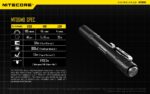 Φακός Led Χειρός Ιατρικός MT06MD Multi Task 180 Lumens με Εμβέλεια 58m, Υψηλή Χρωματική Απόδοση CRI, Τροφοδοσία 2×AAA και Αδιαβροχοποίηση IPX8, Μαύρος – Nitecore - Image 19
