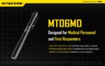 Φακός Led Χειρός Ιατρικός MT06MD Multi Task 180 Lumens με Εμβέλεια 58m, Υψηλή Χρωματική Απόδοση CRI, Τροφοδοσία 2×AAA και Αδιαβροχοποίηση IPX8, Μαύρος – Nitecore - Image 7