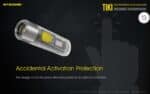 Φακός Led Μπρελόκ TIKI Επαναφορτιζόμενος 300 Lumens με 3 Πηγές Φωτισμού, Φως UV, Ενσωματωμένη Μπαταρία 130mAh και Φόρτιση USB, Διάφανος – Nitecore. - Image 20