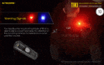 Φακός Led Μπρελόκ TIKI Επαναφορτιζόμενος 300 Lumens με 3 Πηγές Φωτισμού, Φως UV, Ενσωματωμένη Μπαταρία 130mAh και Φόρτιση USB, Διάφανος – Nitecore. - Image 17