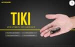 Φακός Led Μπρελόκ TIKI Επαναφορτιζόμενος 300 Lumens με 3 Πηγές Φωτισμού, Φως UV, Ενσωματωμένη Μπαταρία 130mAh και Φόρτιση USB, Διάφανος – Nitecore. - Image 8
