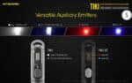 Φακός Led Μπρελόκ TIKI Επαναφορτιζόμενος 300 Lumens με 3 Πηγές Φωτισμού, Φως UV, Ενσωματωμένη Μπαταρία 130mAh και Φόρτιση USB, Διάφανος – Nitecore. - Image 12