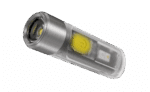 Φακός Led Μπρελόκ TIKI Επαναφορτιζόμενος 300 Lumens με 3 Πηγές Φωτισμού, Φως UV, Ενσωματωμένη Μπαταρία 130mAh και Φόρτιση USB, Διάφανος – Nitecore. - Image 7