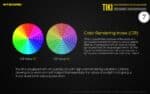 Φακός Led Μπρελόκ TIKI Επαναφορτιζόμενος 300 Lumens με 3 Πηγές Φωτισμού, Φως UV, Ενσωματωμένη Μπαταρία 130mAh και Φόρτιση USB, Διάφανος – Nitecore. - Image 14
