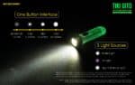 Φακός Led Μπρελόκ TIKI GITD Glow in the Dark Επαναφορτιζόμενος 300 Lumens με Εμβέλεια 71m, Φωσφορίζον Σώμα, Φως UV 365nm, Μπαταρία 130mAh, Φόρτιση USB-C και Αδιαβροχοποίηση IP66 – Nitecore. - Image 22